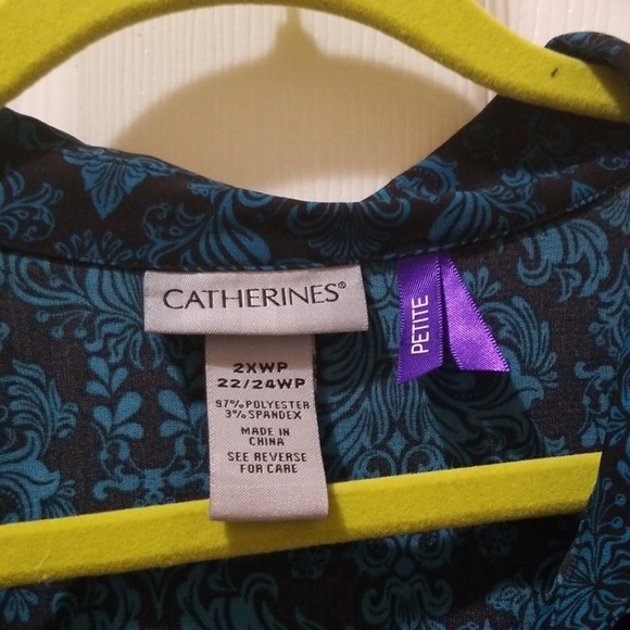 Black and teal shirt - Picture 4 of 4